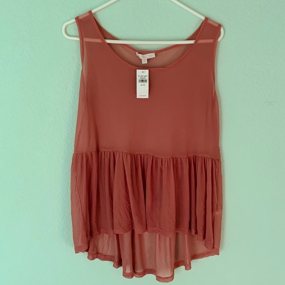American Eagle Outfitters Tops - NWT Don’t Ask Why Flowy Peplum Top